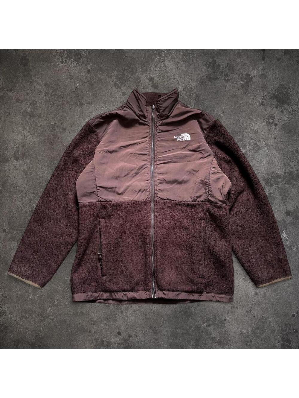 The North Face Women's Brown and Burgundy Jacket